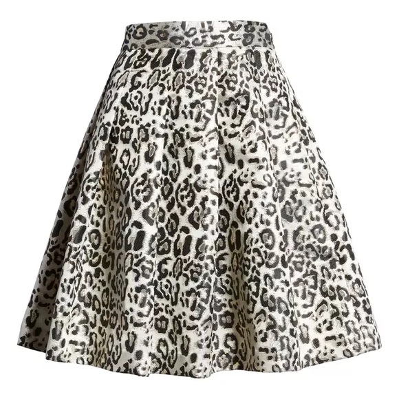 NWOT Rachel Parcell Holiday Collection Jacquard Skirt - Picture 1 of 7